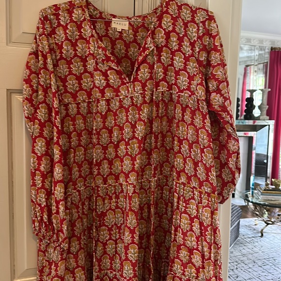 MAELU maxi dress. Great for the fall excellent condition size medium - Picture 2 of 4
